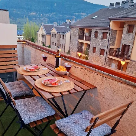 Esqui Pirineo Aragones Apartamento El Juncaral Wifi Villanúa Buitenkant foto